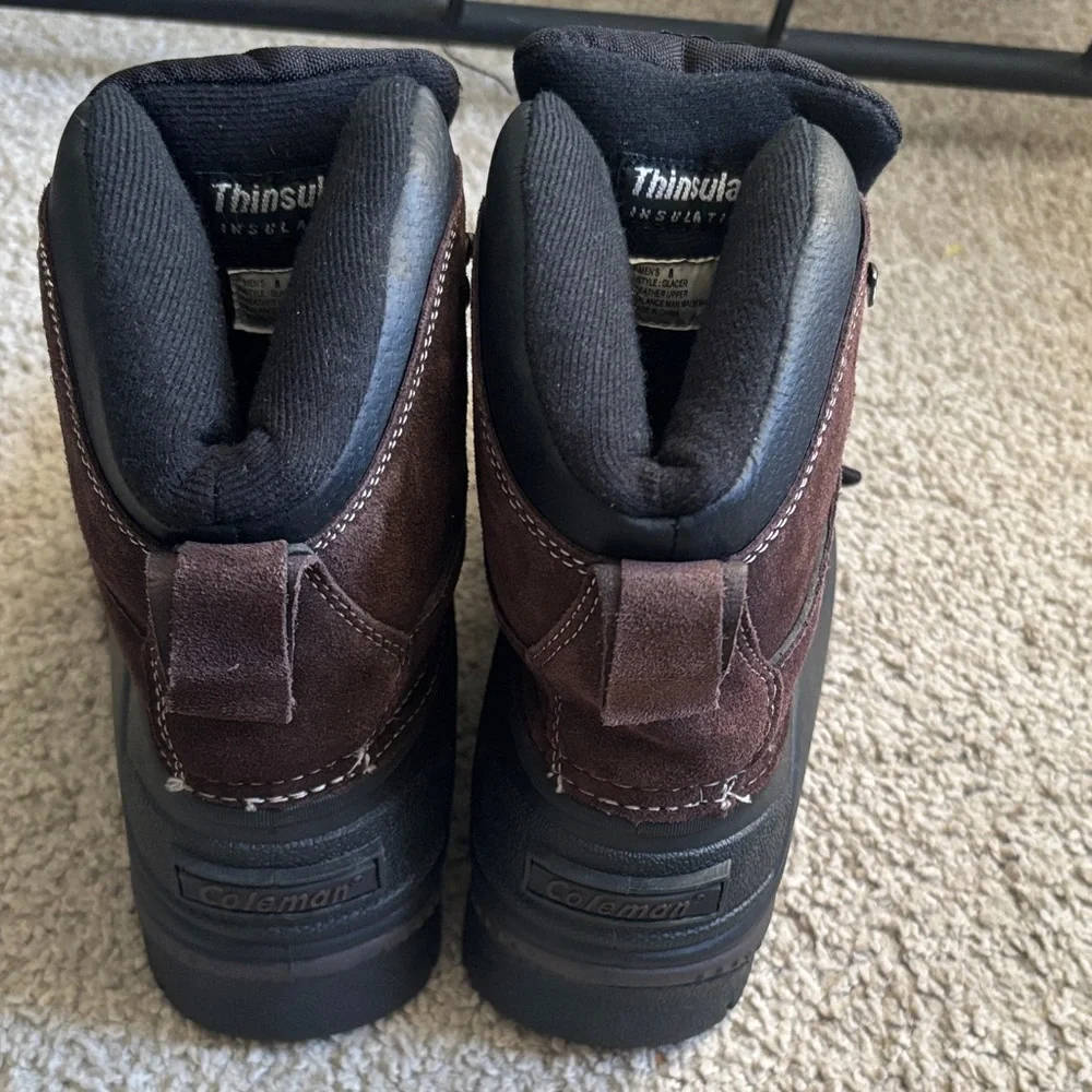 Coleman Dark Brown and Black Men's Boots